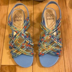 IMPO impo stretch colorful sandals Size 8.5